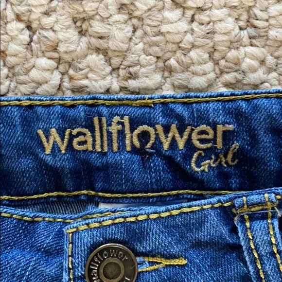 Wallflower Kids Dark Blue Wash Jeans - Picture 4 of 5